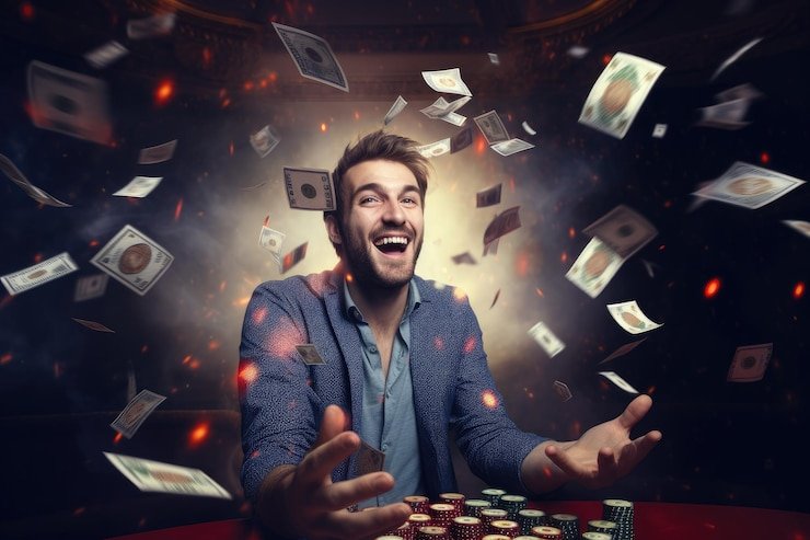 Permainan blackjack live di kasino dengan dealer profesional dan antarmuka digital yang interaktif