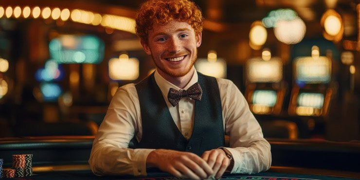 Pemandangan perangkat mobile yang menunjukkan sesi Live Chat responsif hss303 dalam warna neon merah yang atraktif