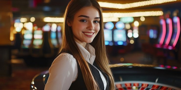 Tampilan berbagai mesin slots digital yang diatur dengan tema cerah dan interaktif untuk pengalaman menyenangkan