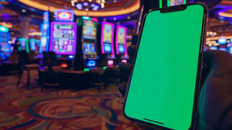 Promo bonus mingguan yang menampilkan tampilan warna merah neon cerah dengan angka dan tulisan menarik